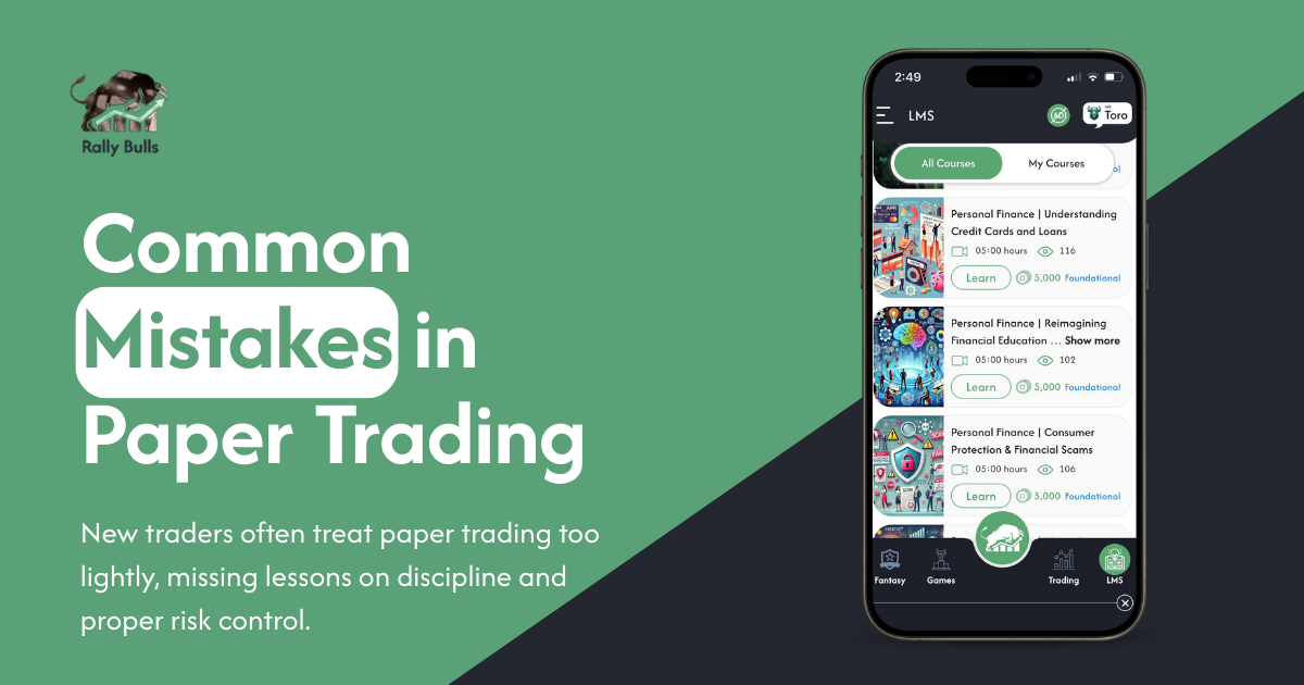 Common Mistakes in Paper Trading